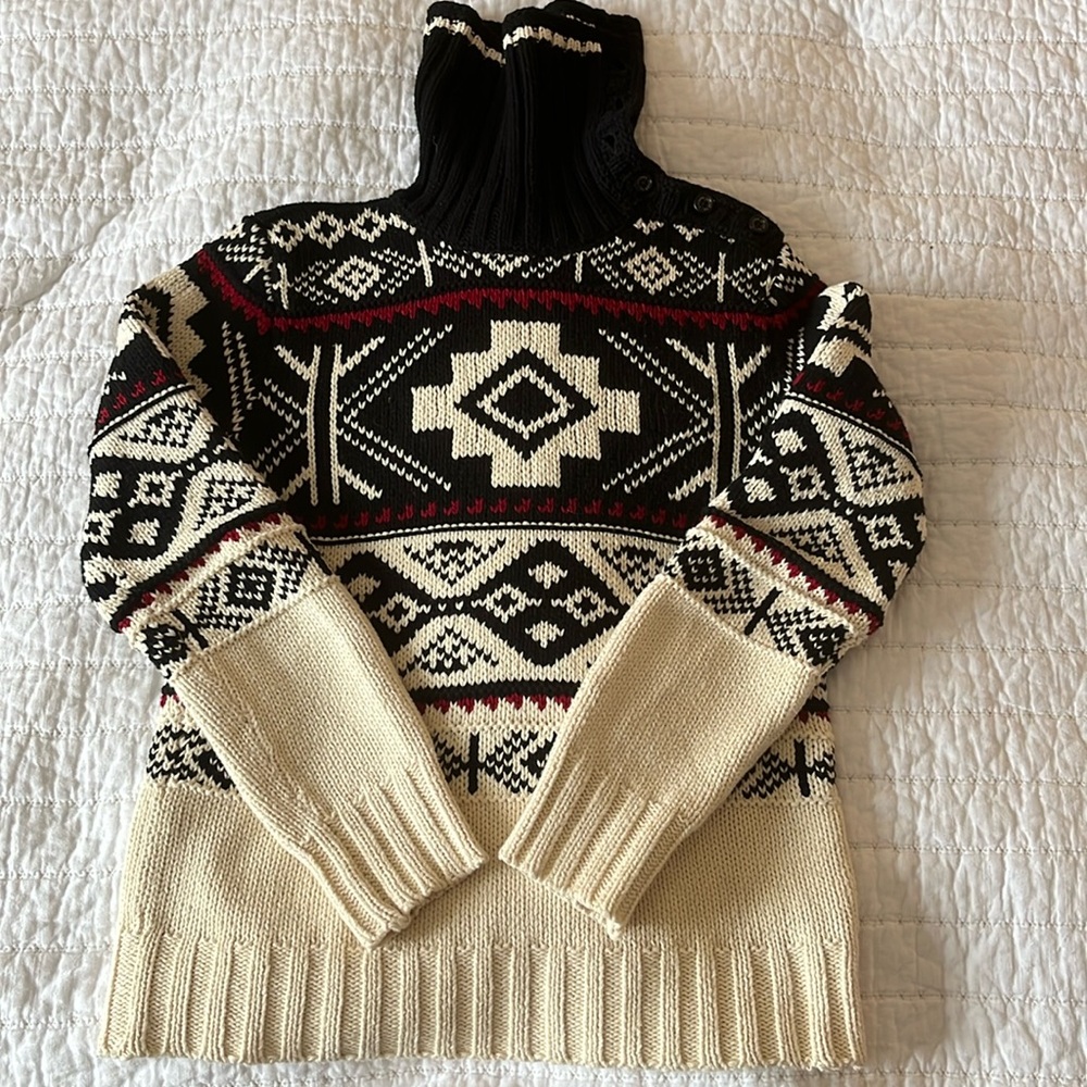 Lauren, Ralph Lauren, intarsia sweater, size S